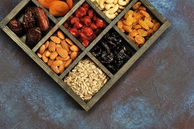 List of Summer appropriate Dry Fruits