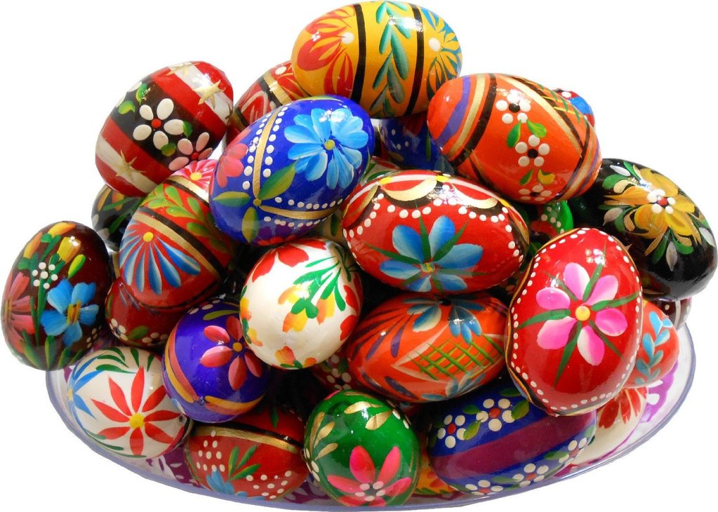 Colour Wooden Nowruz Egg
