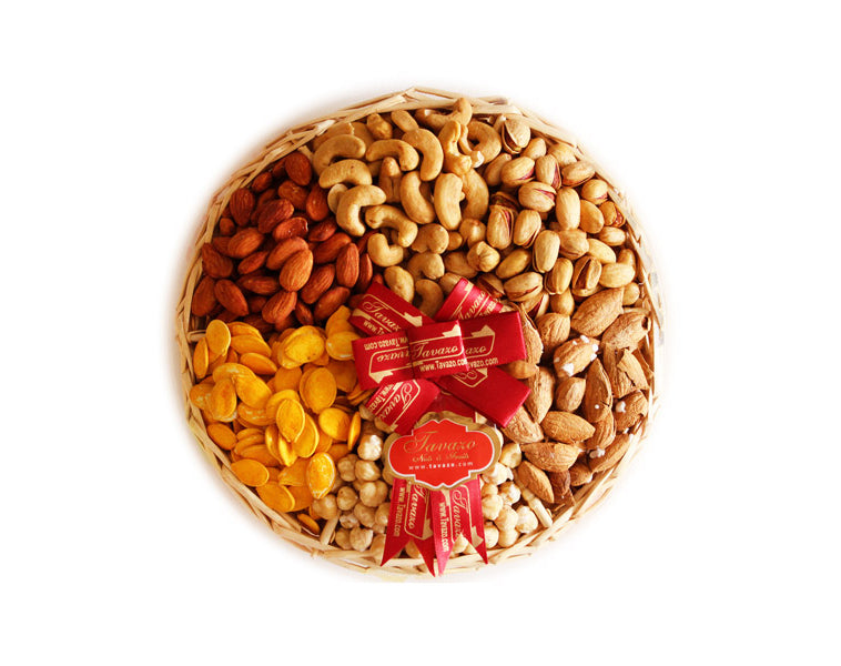 Salted Mix Nuts Small Tray - Tavazo Corporation