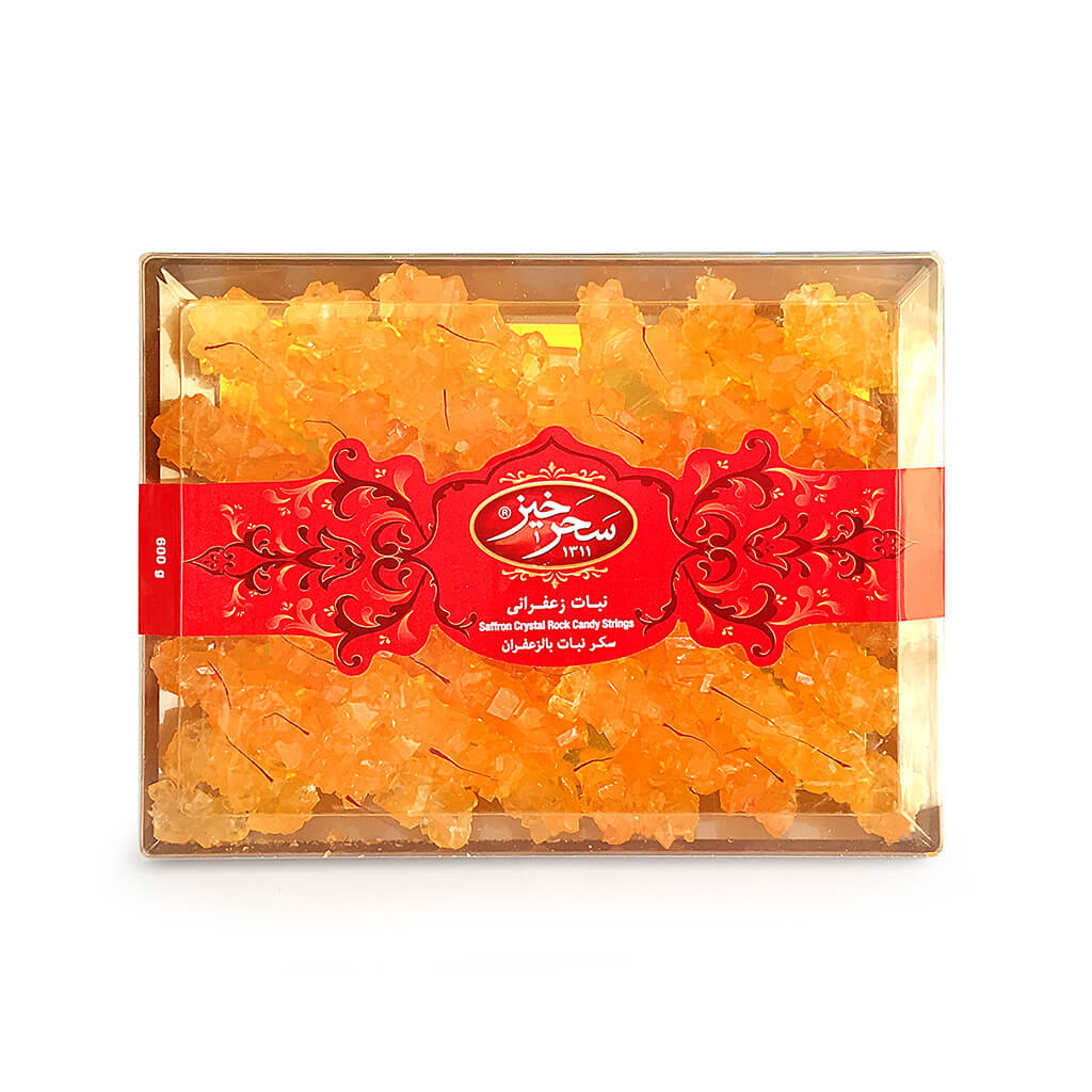 Sahar Khiz saffron rock candy