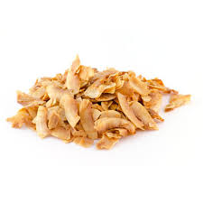 Dried toasted coconut with added sugar
