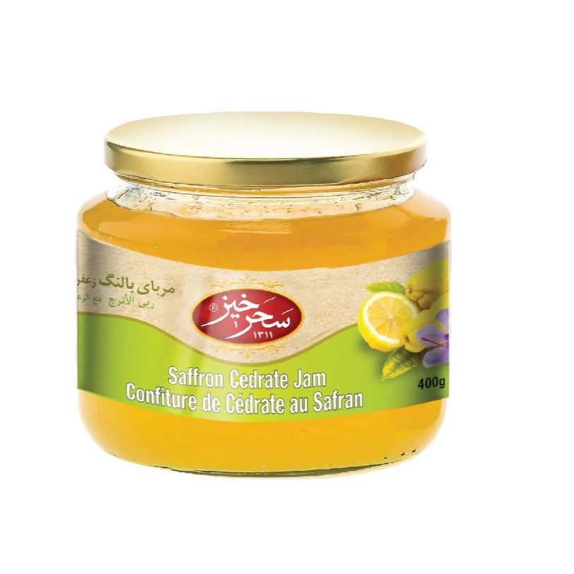 saharkhiz saffron cedrate jam