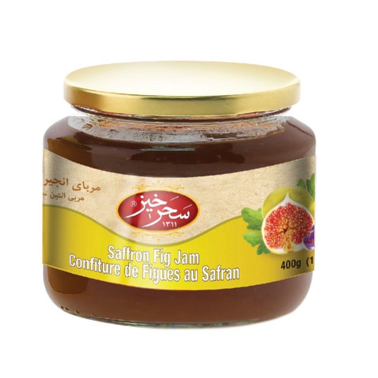 Sahar Khiz saffron fig jam